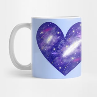 Cosmic Heart Space Heart Celestial Love Design for Cosmic Souls Mug